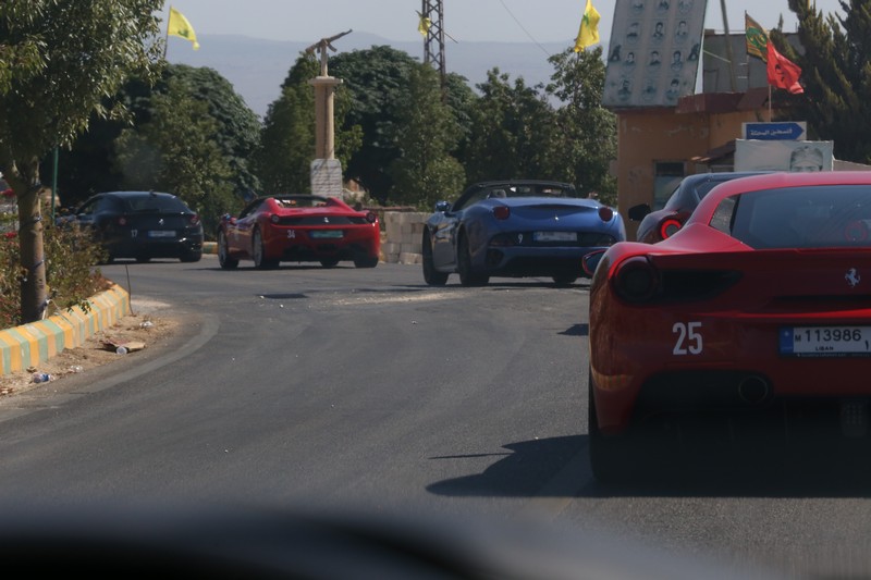 Ferrari Panorama Lebanon 2016 Ride